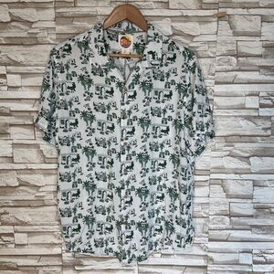 C&C California Tropical Print Men's Shirt